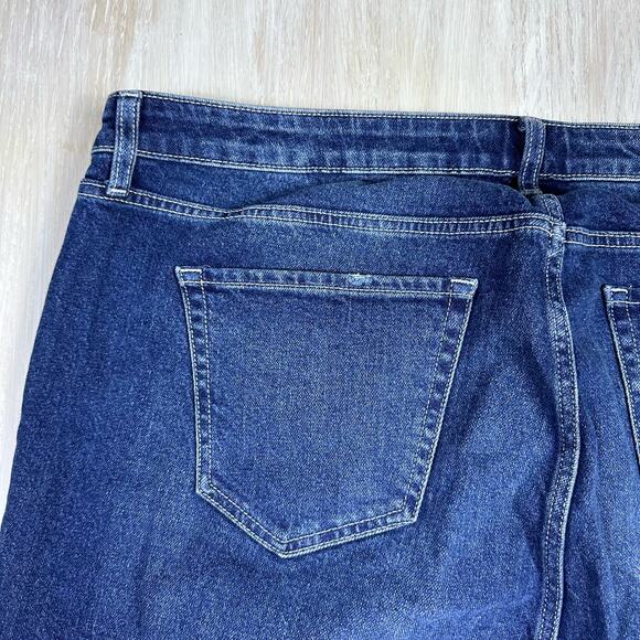 Torrid Feel The Fit Button Fly High Rise Distressed Frayed Denim Jeans Plus 22S - Picture 8 of 16